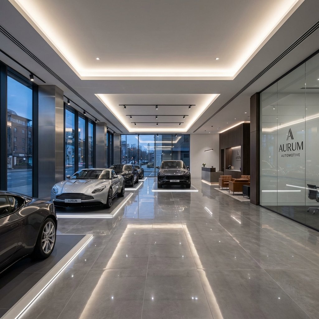 Prestige Luxury Automotive Showroom